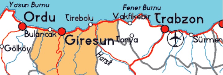 bulancak map